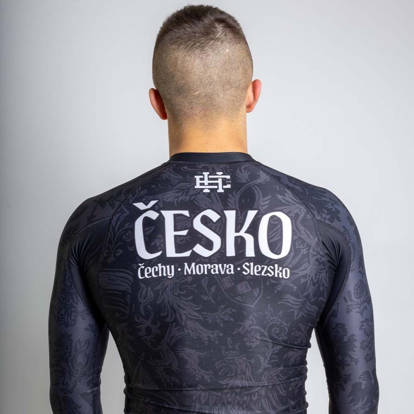 Pánský rashguard s dlouhým rukávem ČESKO 2026
