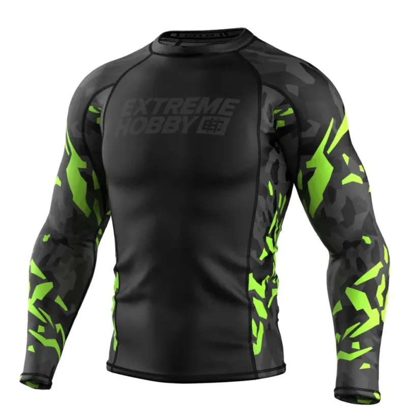 Pánský rashguard s dlouhým rukávem BLACK PANTHER