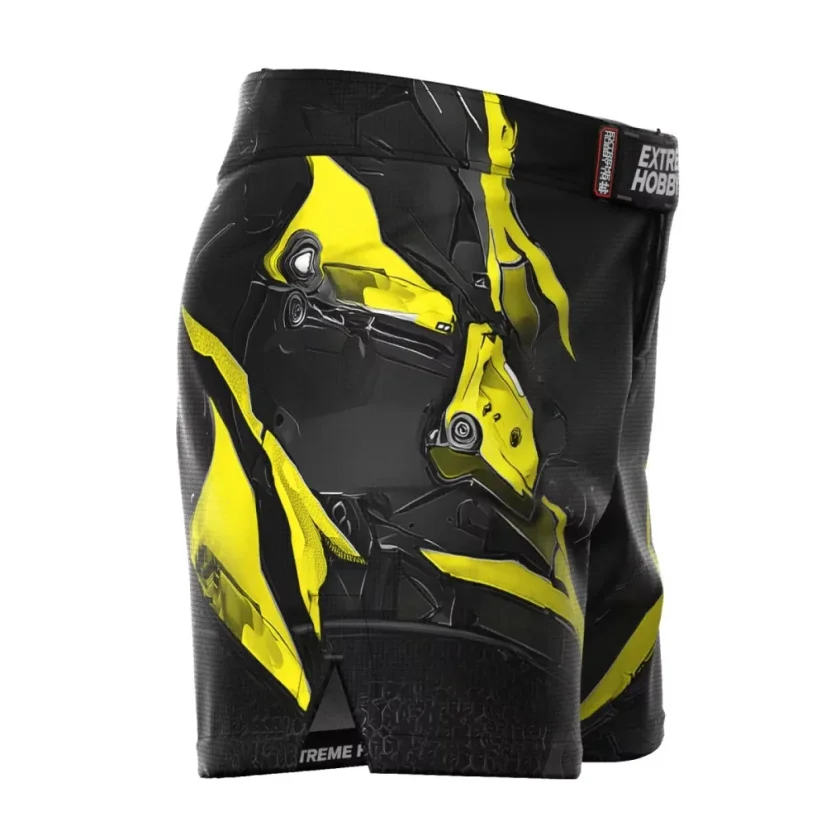 Pánské kraťasy Athletic IRON FORCE - Barva: LIMETKA, Velikost: XL