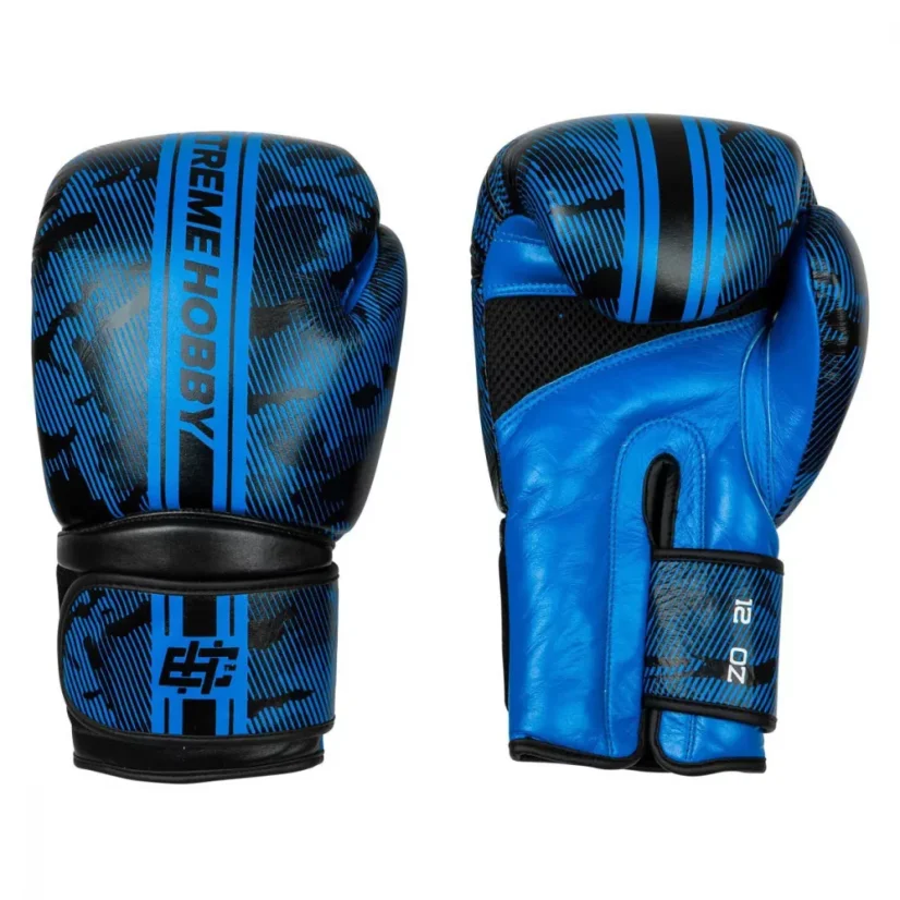 Boxovací rukavice HAVOC STRIPE - Barva: ČERNÁ, Velikost: 16 OZ