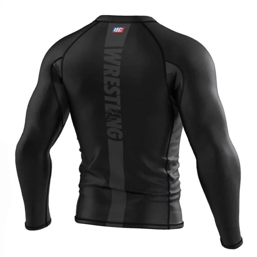 Pánský rashguard s dlouhým rukávem BOLD WRESTLING