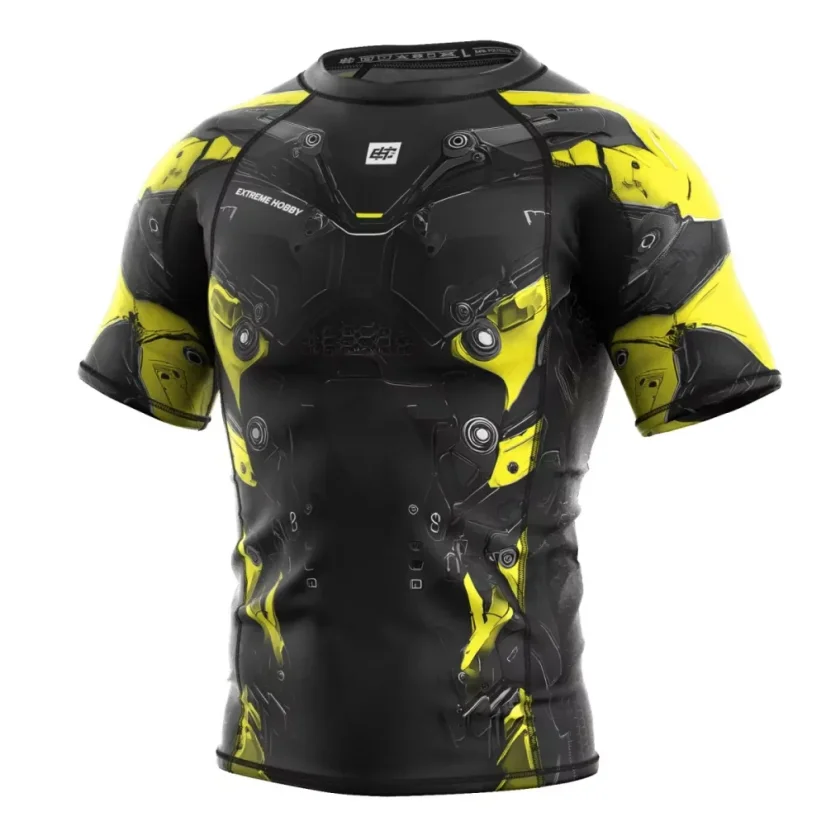 Pánský rashguard s krátkým rukávem IRON FORCE