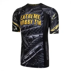 Dětský rashguard s krátkým rukávem BONE CRUSHER