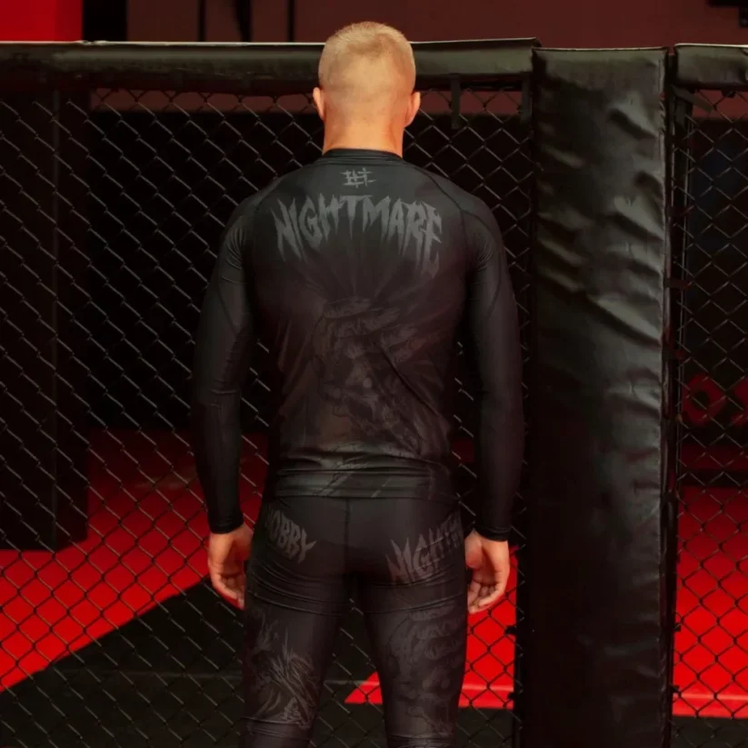 Pánský rashguard s dlouhým rukávem NIGHTMARE 2