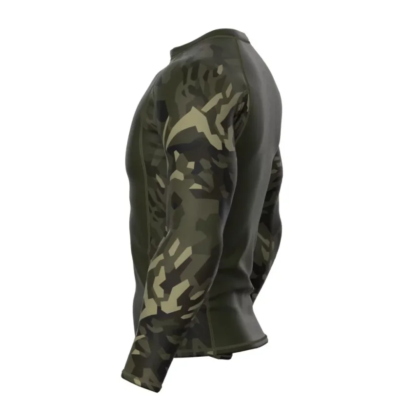 Pánský rashguard s dlouhým rukávem JUNGLE PANTHER