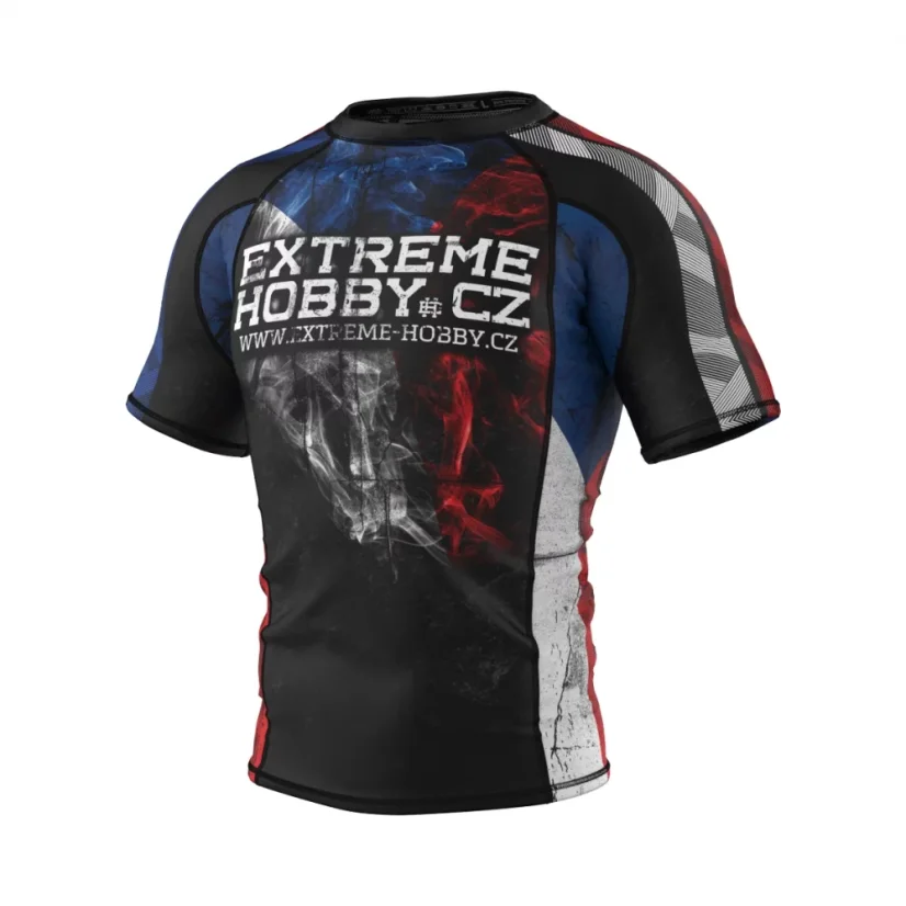 Pánský rashguard s krátkým rukávem ČESKO / 24