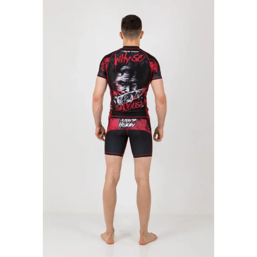 Pánský rashguard s krátkým rukávem WHY SO SERIOUS