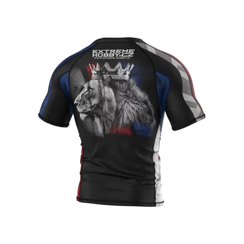 Pánský rashguard s krátkým rukávem ČESKO / 24
