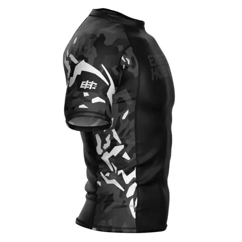 Pánský rashguard s krátkým rukávem BLACK PANTHER