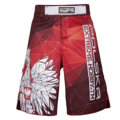 Pánske kraťasy Grappling POLSKA red