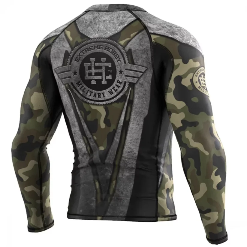 Pánský rashguard s dlouhým rukávem MILITARY