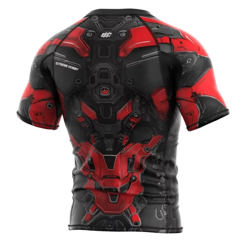 Pánský rashguard s krátkým rukávem IRON FORCE