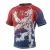 Pánský rashguard s krátkým rukávem ČESKÝ LEV