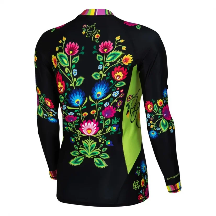Dámský rashguard s dlouhým rukávem FOLK - Velikost: XL