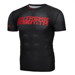 Pánský rashguard s krátkým rukávem BLACK ARMOUR