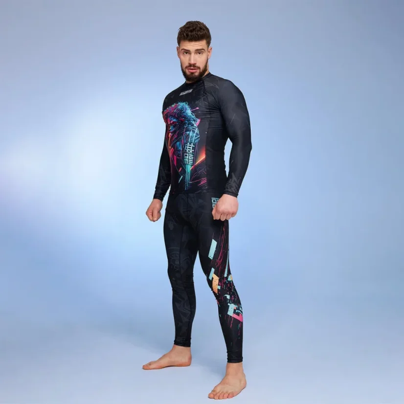 Pánské sportovní legíny CYBER ANIMALS