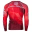 Pánský rashguard s dlouhým rukávem POLSKA red