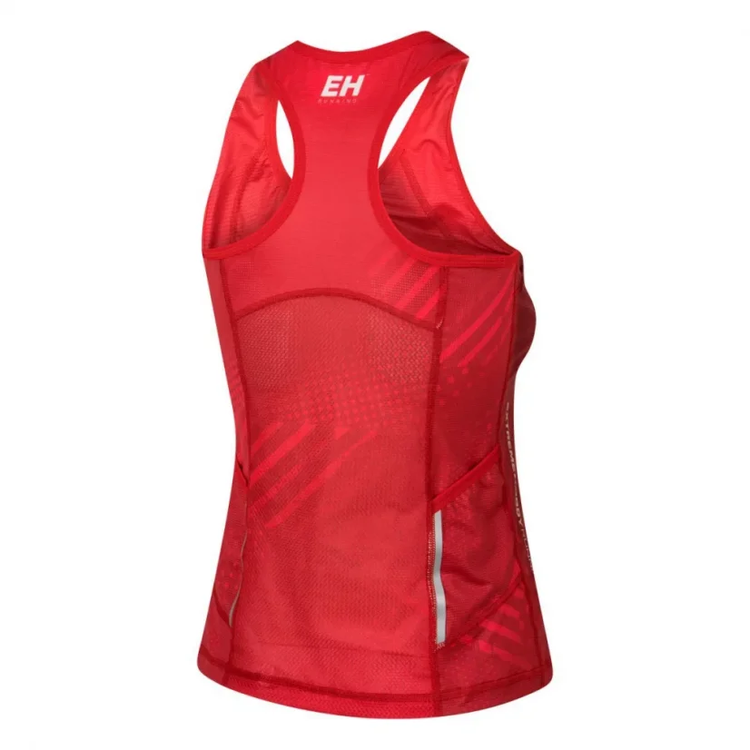 Dámský Tank Top běžecký POLSKA PRIME - Barva: BÍLÝ, Velikost: XL