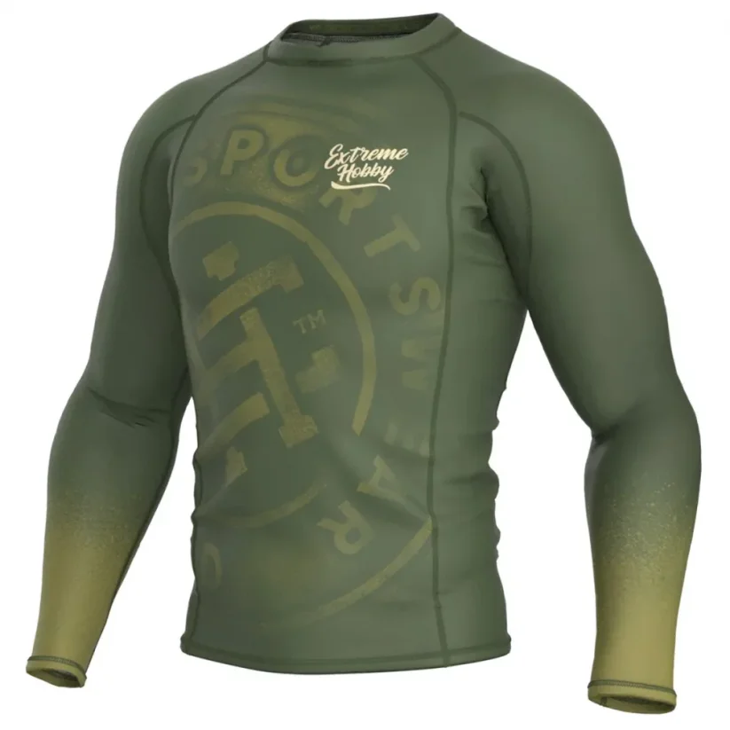 Pánský rashguard s dlouhým rukávem BADGE