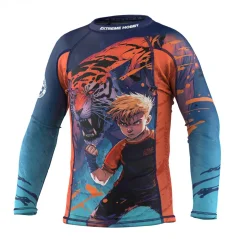 Dětský rashguard s dlouhým rukávem TIGER