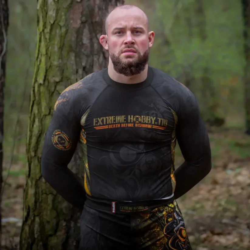 Pánský rashguard s dlouhým rukávem DBD