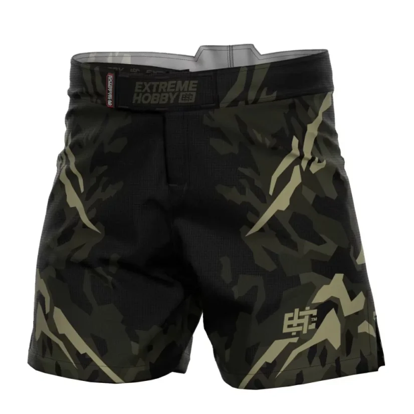 Pánské kraťasy Athletic JUNGLE PANTHER - Barva: KHAKI, Velikost: 3XL