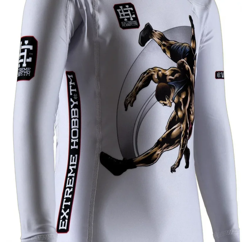 Dětský rashguard s dlouhým rukávem WRESTLING