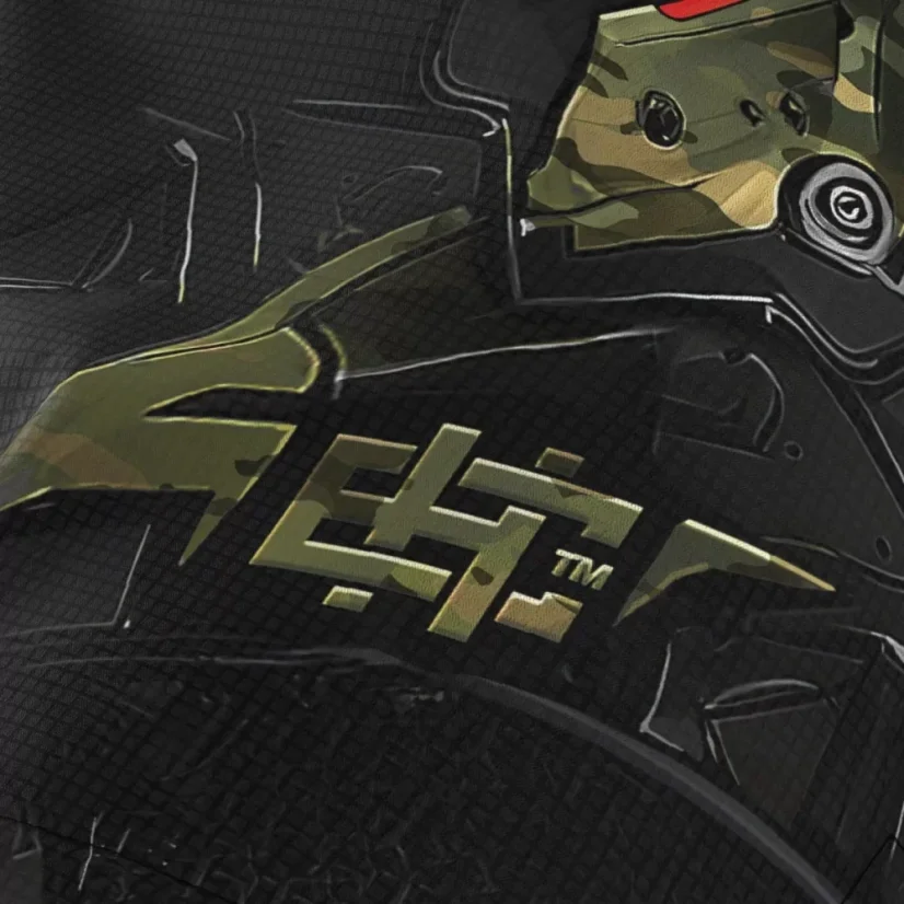 Pánské kraťasy Athletic IRON FORCE - Barva: CAMO, Velikost: 3XL