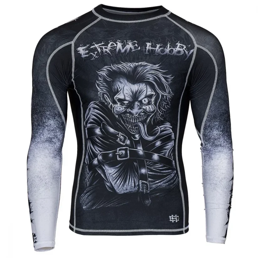 Pánský rashguard s dlouhým rukávem PSYCHO CLOWN