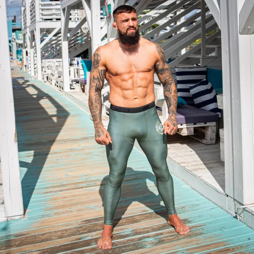 Pánské sportovní legíny BADGE