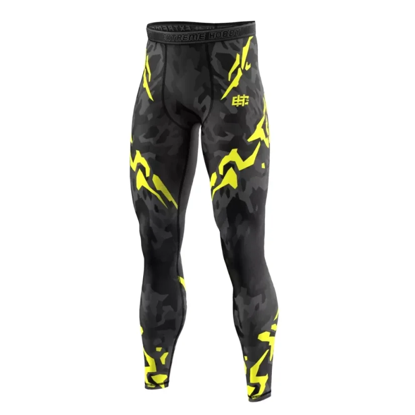 Pánské sportovní legíny BLACK PANTHER