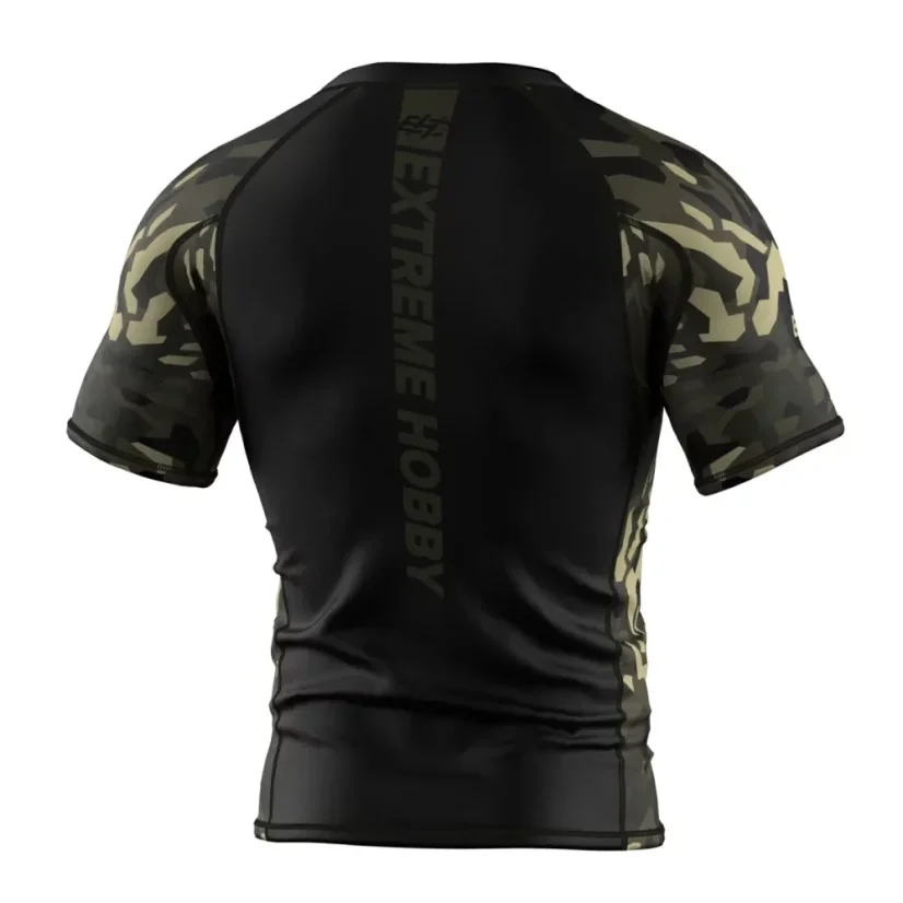 Pánský rashguard s krátkým rukávem JUNGLE PANTHER