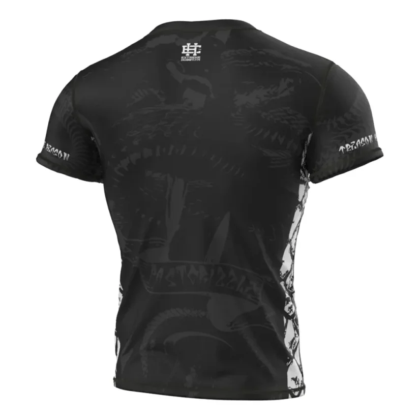 Pánský rashguard s krátkým rukávem PUBLIC ENEMY