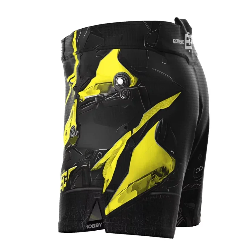 Pánské kraťasy Athletic IRON FORCE - Barva: LIMETKA, Velikost: XL