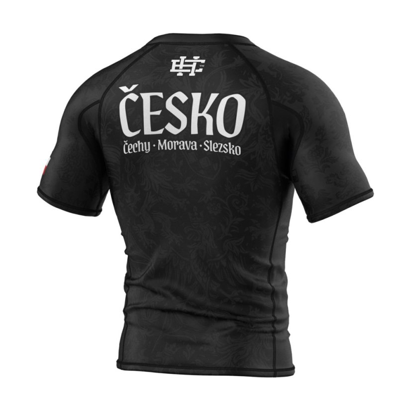Pánský rashguard s krátkým rukávem ČESKO 2026