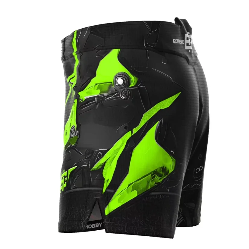 Pánské kraťasy Athletic IRON FORCE - Barva: LIMETKA, Velikost: XL