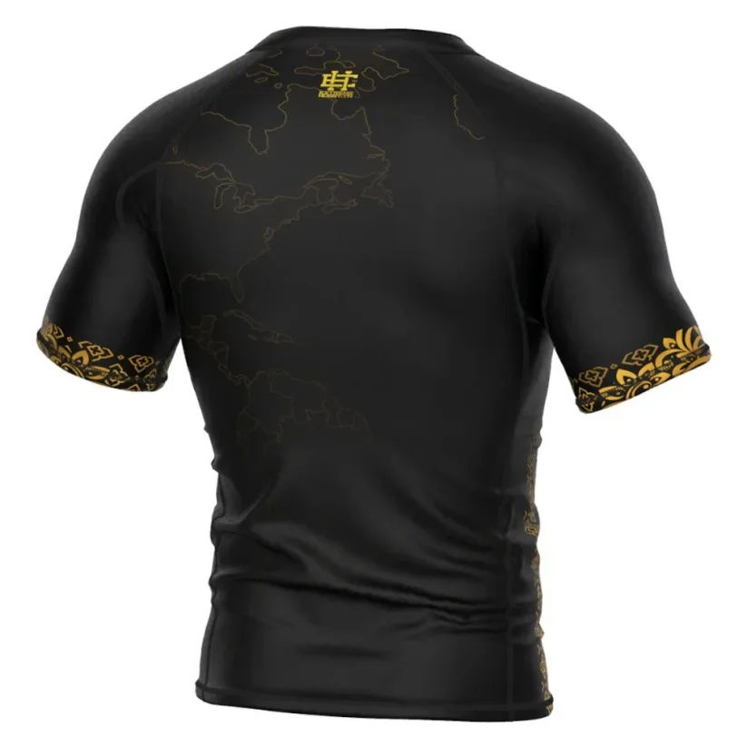 Pánský rashguard s krátkým rukávem PODRÓŻE WOJOWNIKA