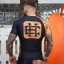 Pánský rashguard s krátkým rukávem GOLDEN WARRIOR