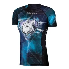 Dámský rashguard s krátkým rukávem BULTERIER