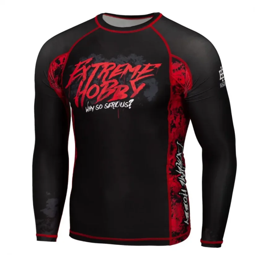 Pánský rashguard s dlouhým rukávem WHY SO SERIOUS