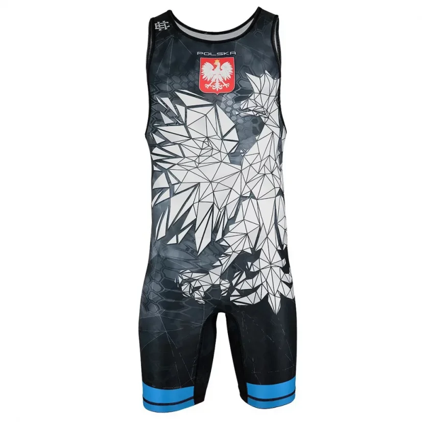Pánský wrestlingový dres POLSKA CAMO
