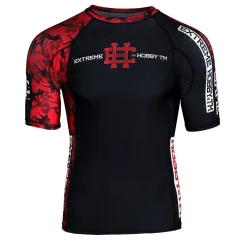 Pánský rashguard s krátkým rukávem RED WARRIOR