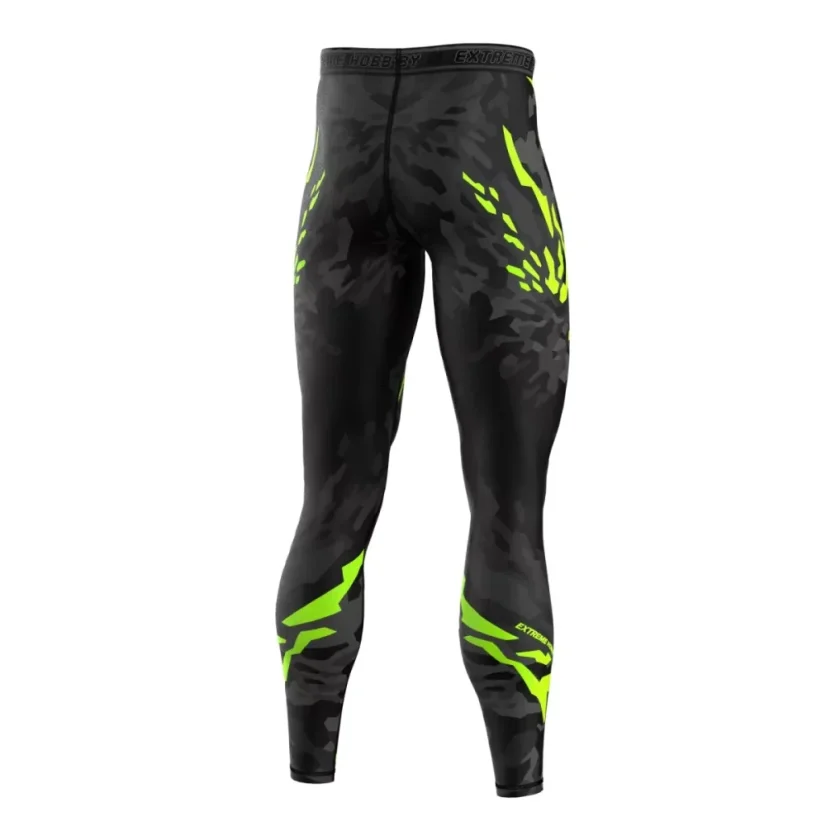 Pánské sportovní legíny BLACK PANTHER