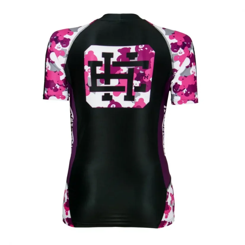 Dámský rashguard s krátkým rukávem TEDDY BEAR - Velikost: M