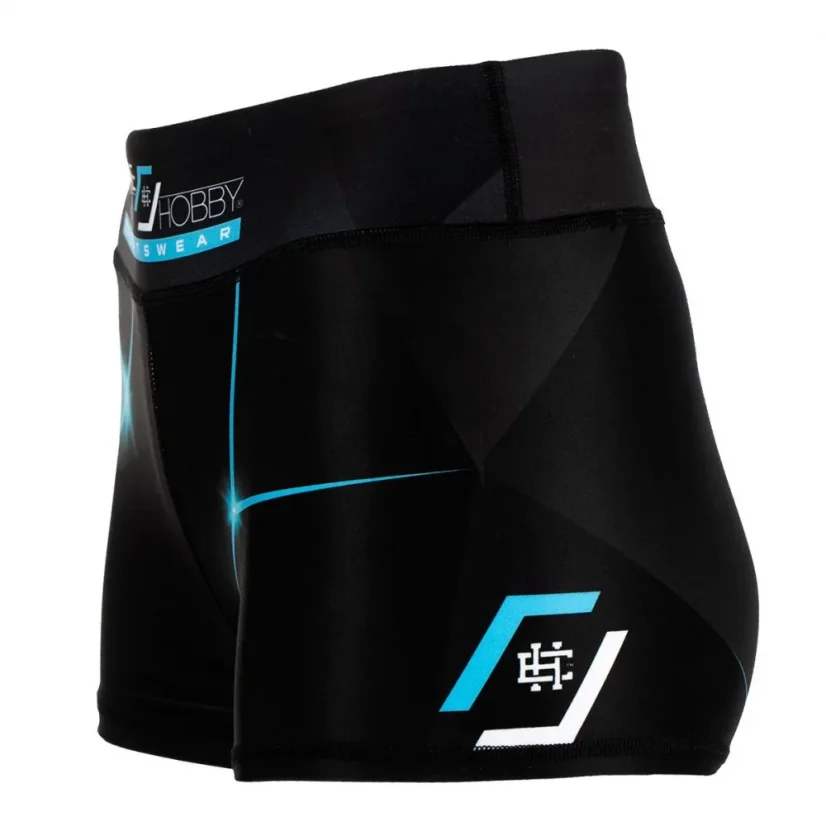 Dámské sportovní kraťasy MT SPORT - Barva: RŮŽOVÝ, Velikost: XL