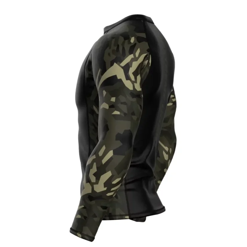Pánský rashguard s dlouhým rukávem JUNGLE PANTHER