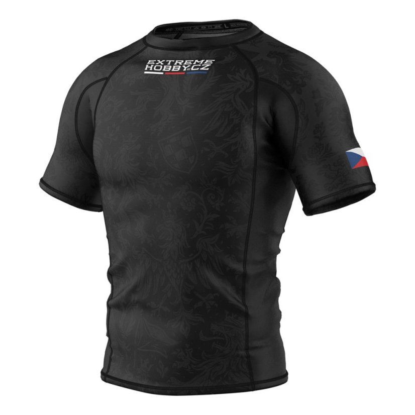 Pánský rashguard s krátkým rukávem ČESKO 2026