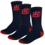 Sportovní ponožky HASHTAG 3-pack