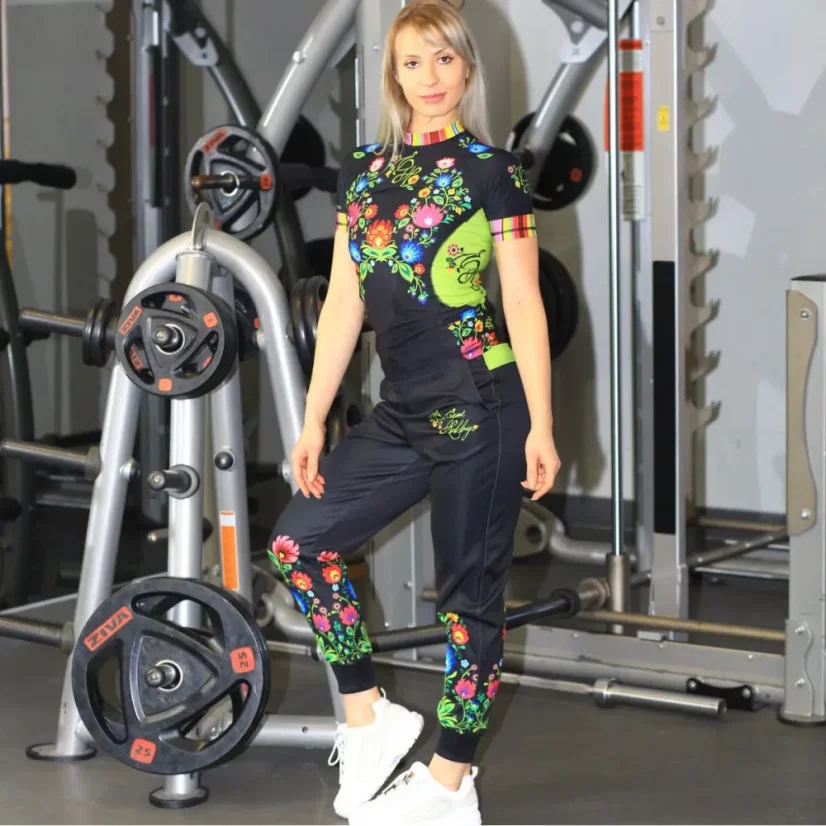 Dámský rashguard s krátkým rukávem FOLK