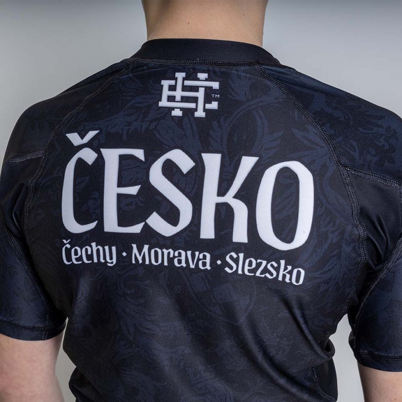 Dětský rashguard s krátkým rukávem ČESKO 2026